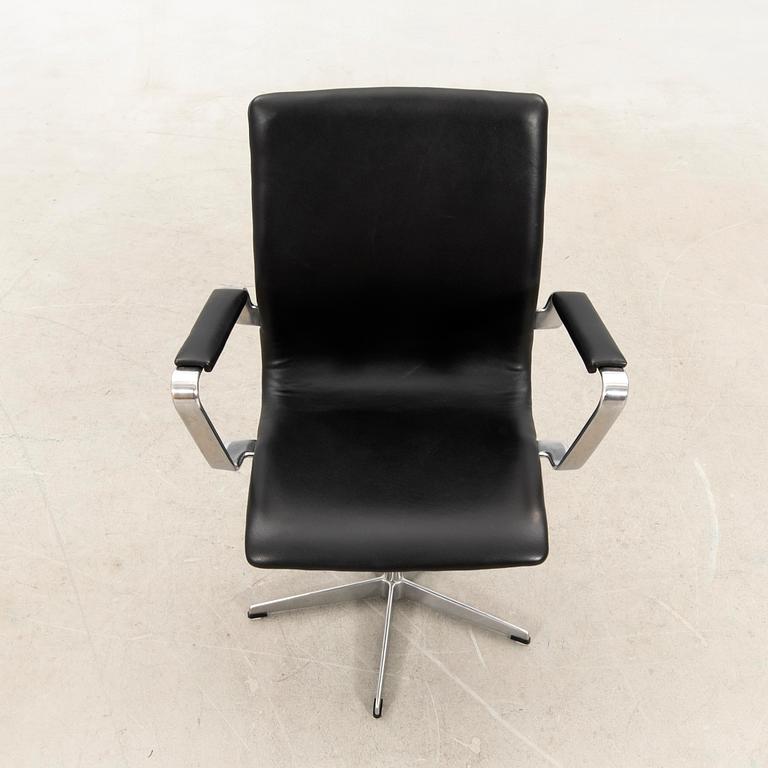 Arne Jacobsen, armchair/office chair, "Oxford" for Fritz Hansen Denmark,