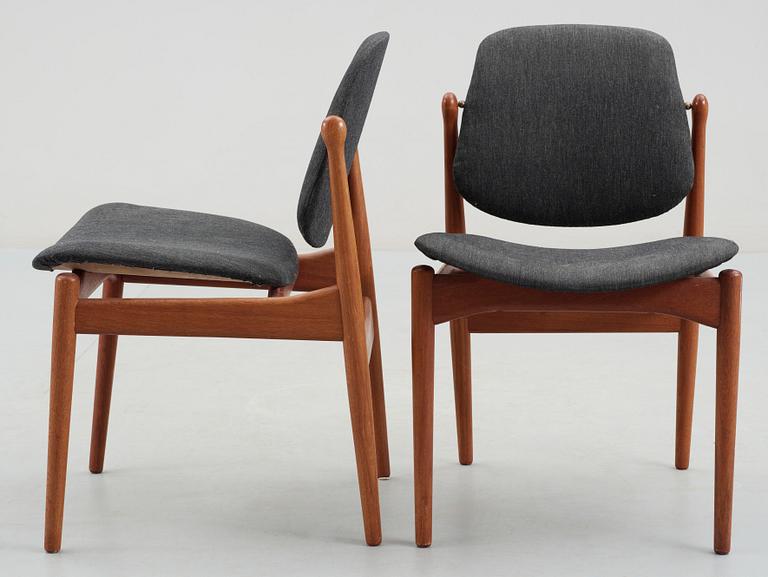STOLAR, 4 st, Arne Vodder, France & Daverkosen, Danmark, 1950-tal.