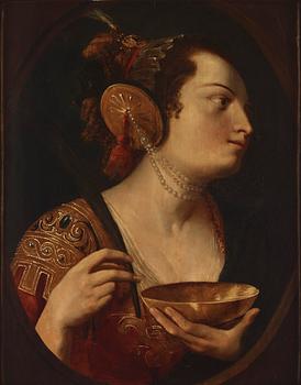 604. Frans Floris dä Follower of, Artemisia, queen of Halicarnassus.