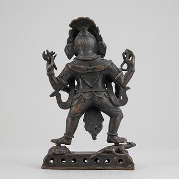 Figur, brons, Indien, troligen 1800-tal.