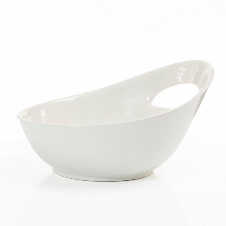 Hertha Bengtson, service, 13 pieces of stoneware. "Blue Fire", Rörstrand.