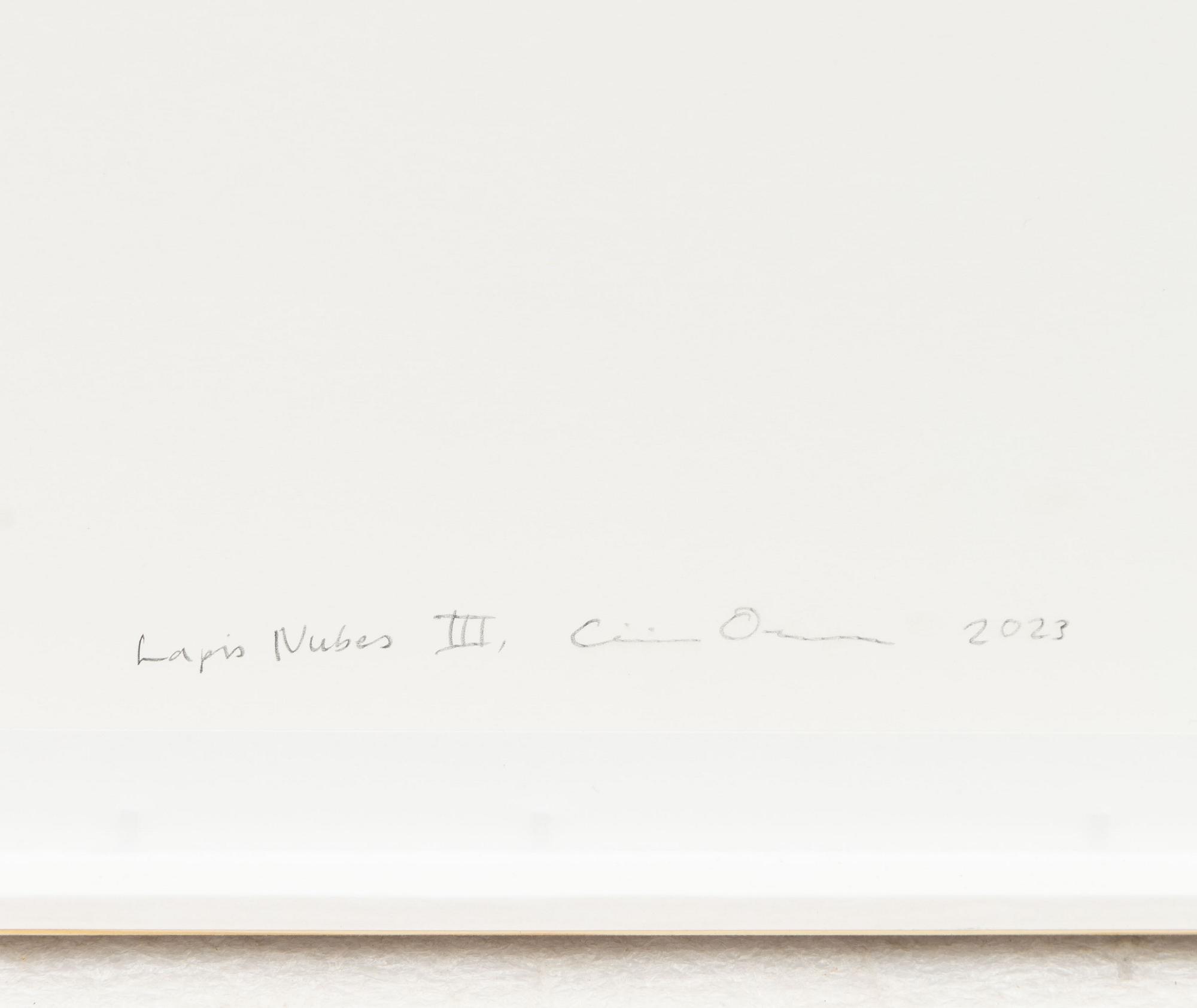 Cecilia Ömalm, "Lapis Nubes III".