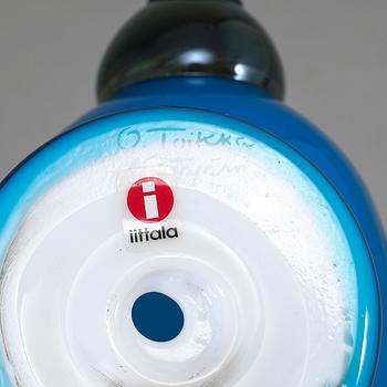 OIVA TOIKKA, glasfågel, Turkey Fowl (Turkinkana) signerad O. Toikka Nuutajärvi, 2005.