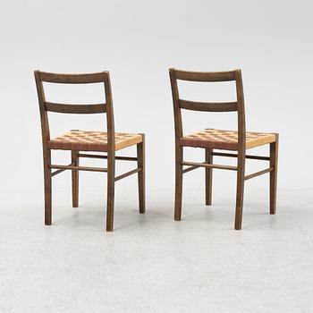 Axel Larsson, stolar, ett par, Svenska Möbelfabrikerna Bodafors, 1930-tal.
