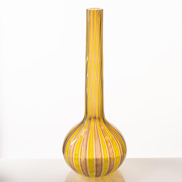 A Murano glass vase.