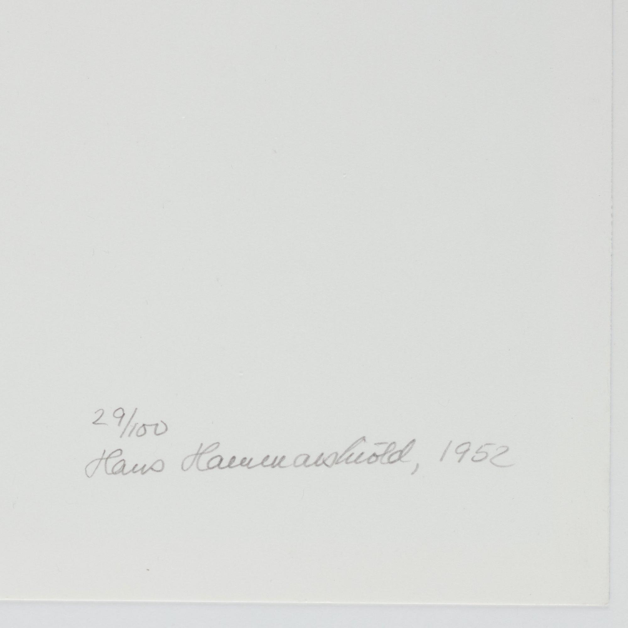 Hans Hammarskiöld, "Spanska ridskolan", 1952.
