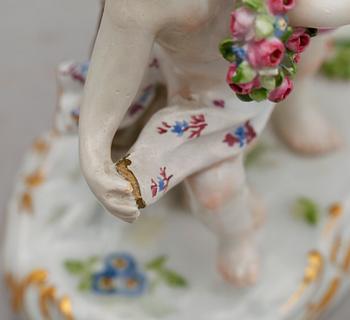 FIGURGRUPP, porslin, Meissen, 1900-tal.