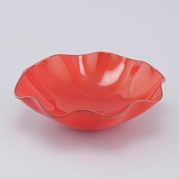 SVEN PALMQVIST, skål, glas, "Kantara", Orrefors, 1940/60-tal.