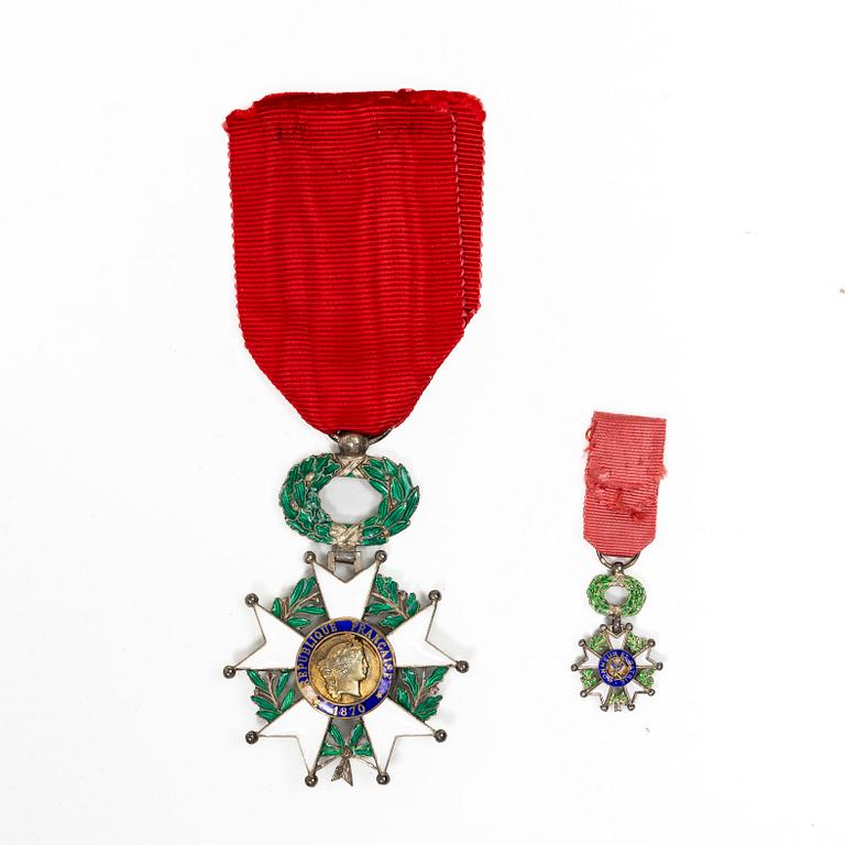 The Legion of Honour, Légion d'honneur, France, Officer's cross.