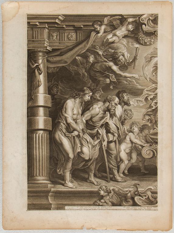 ENGRAVINGS, 6, after Peter Paul Rubens, 18th Century.