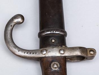 SABELBAJONETT, Frankrike, 18/1900-tal.