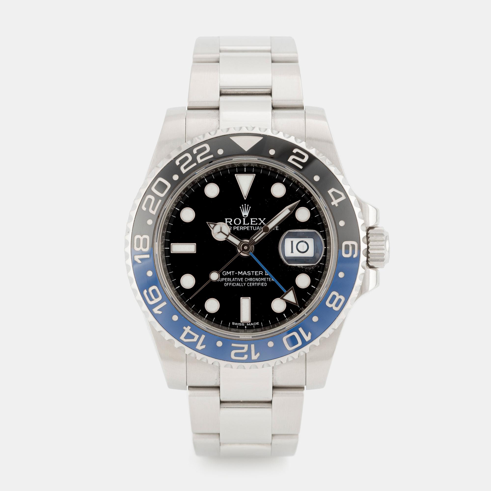 Rolex, GMT-Master II, "Batman", ca 2014.