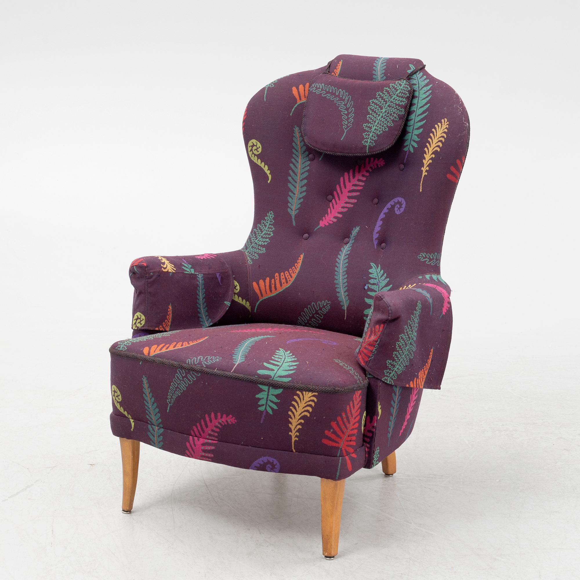 Carl Malmsten, a 'Farmor' armchair, second half of the 20th Century.