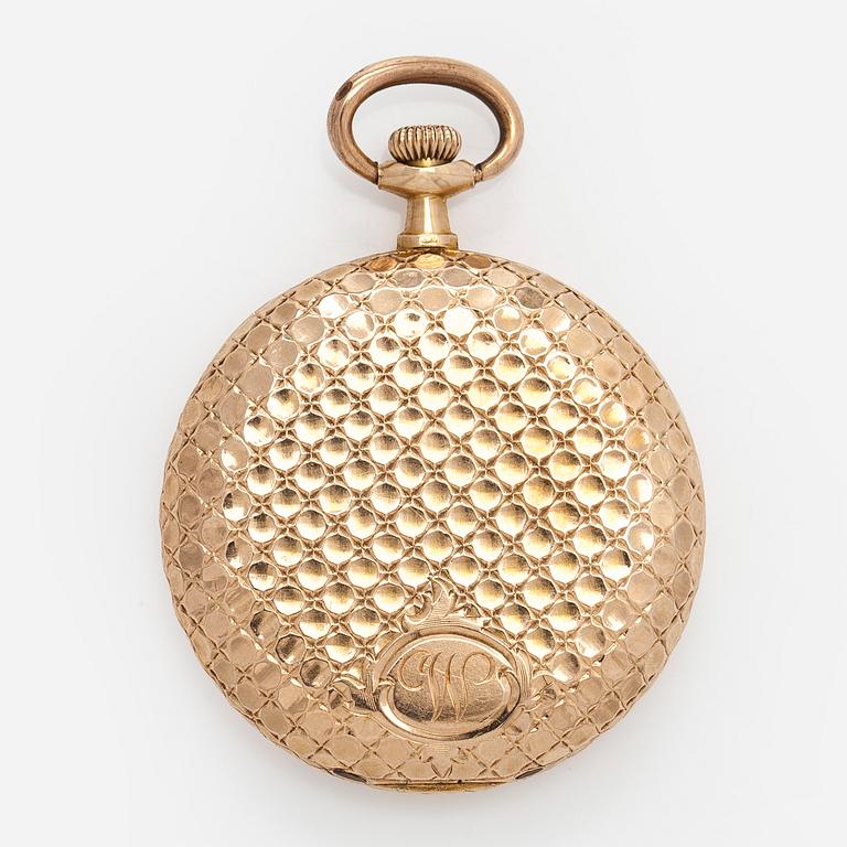 Longines, pocket watch, hunter, 30 mm.