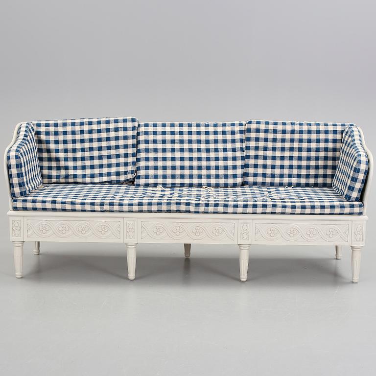 TRÅGSOFFA, "Svensksund", ur IKEA:s 1700-talsserie, sent 1900-tal.