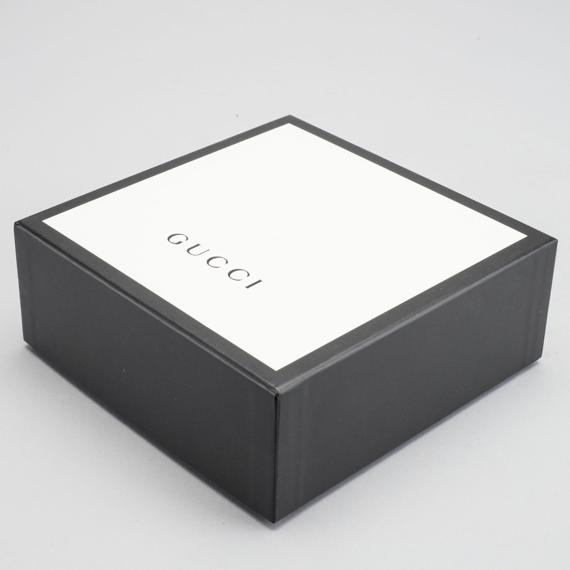 GUCCI, "Formal Squared Ggg Supreme Canvas Bee Belt", skärp.