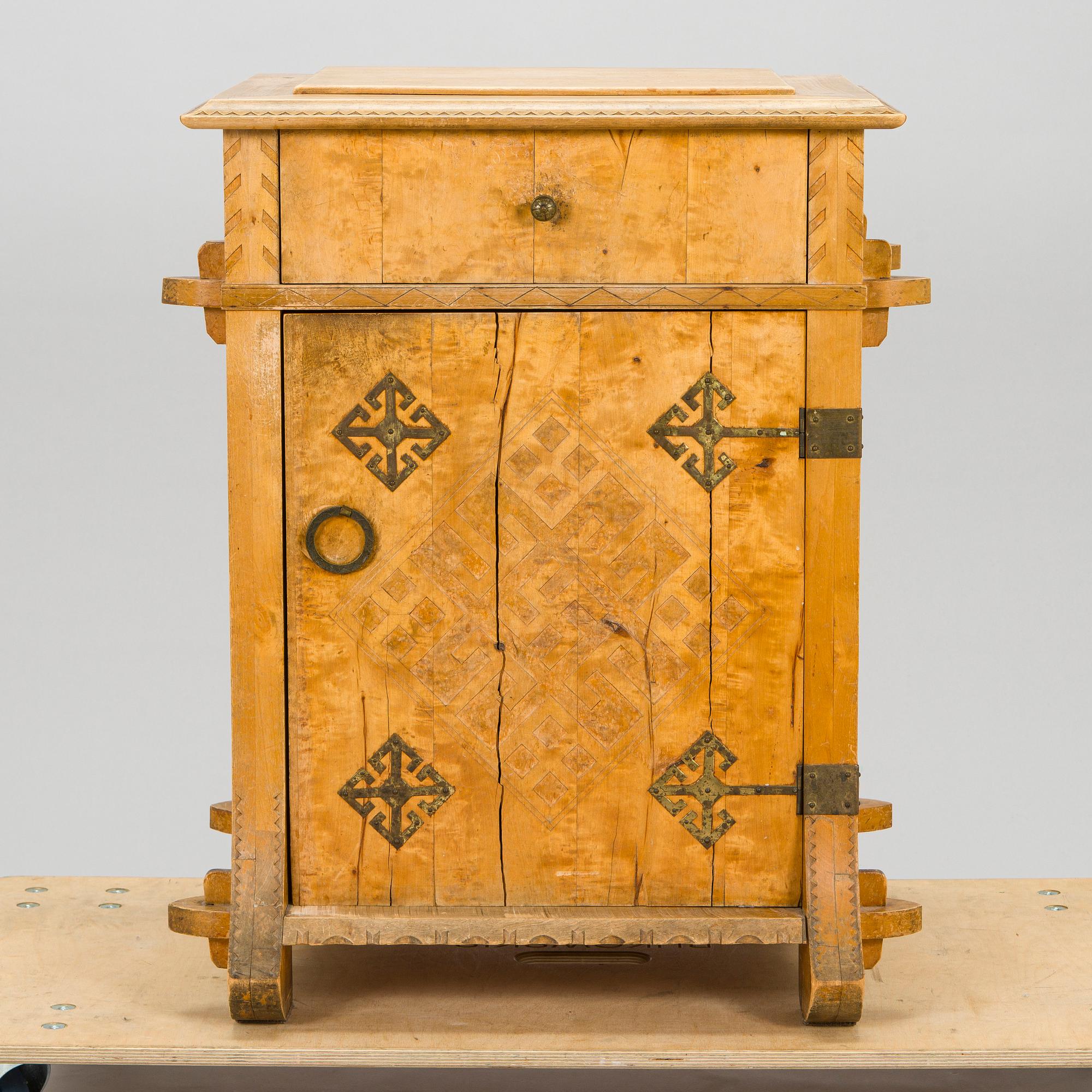 Yrjö Blomstedt, washstand, 1898.