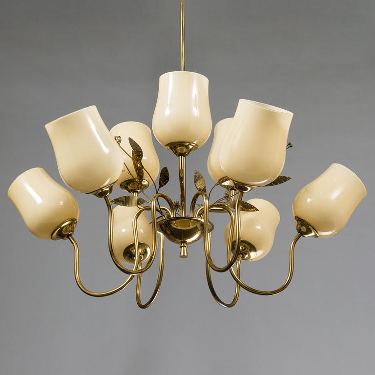 An early 1960's 'ER85/9' chandelier for Itsu.