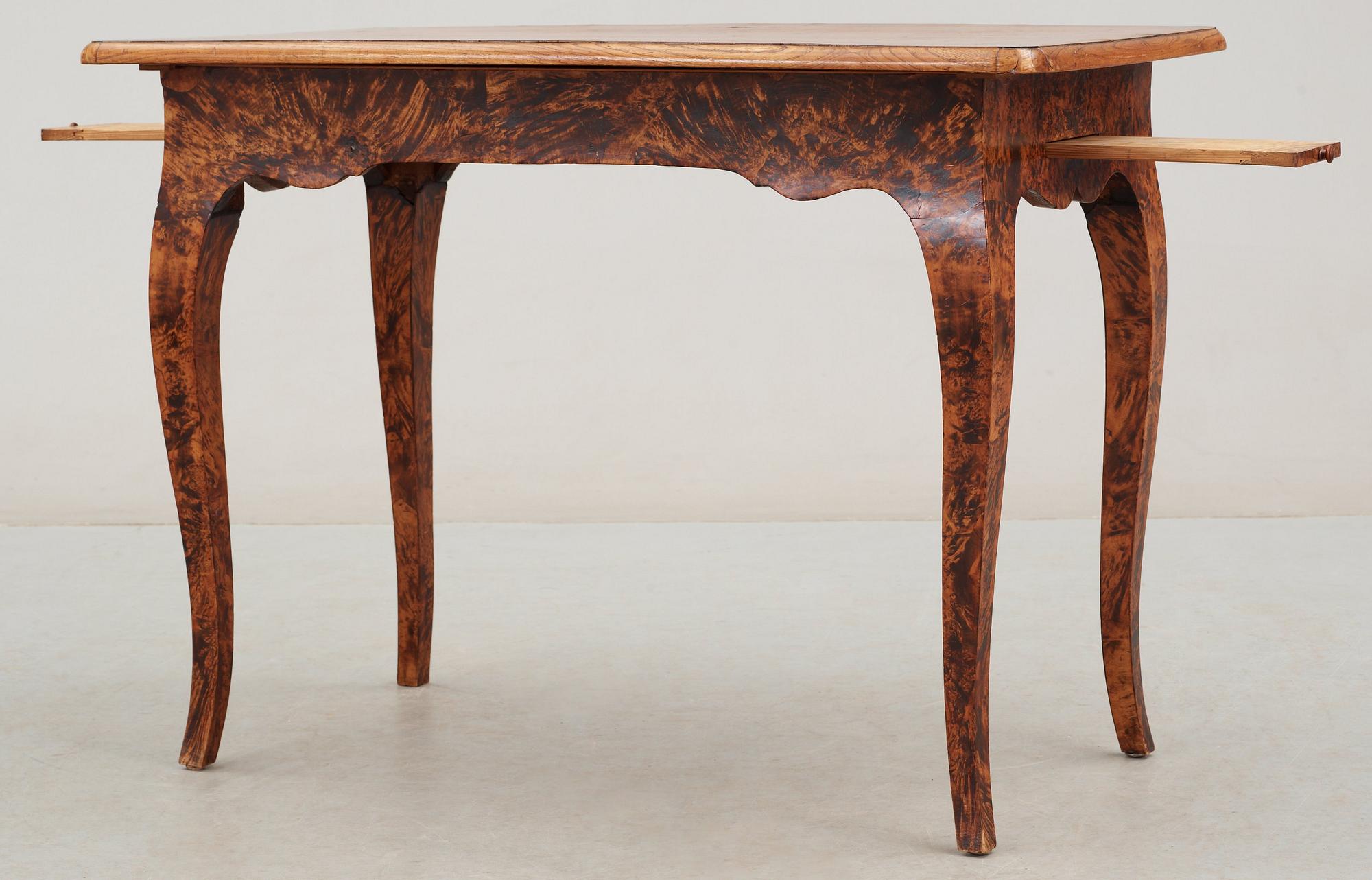 SPELBORD, av Jacob Sjölin (mästare i Köping och Kungsör 1767-1785). Rokoko.