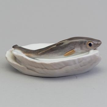 A porcelain tray, Royal Copenhagen, early 20th century.