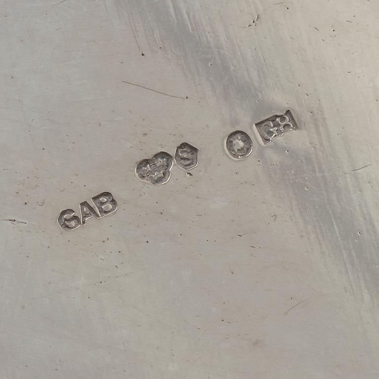 SKÅL, silver, GAB, Stockholm, 1933. Vikt 428 g.