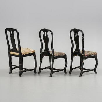 STOLAR, 2+1 st , senbarock, 1700-tal.