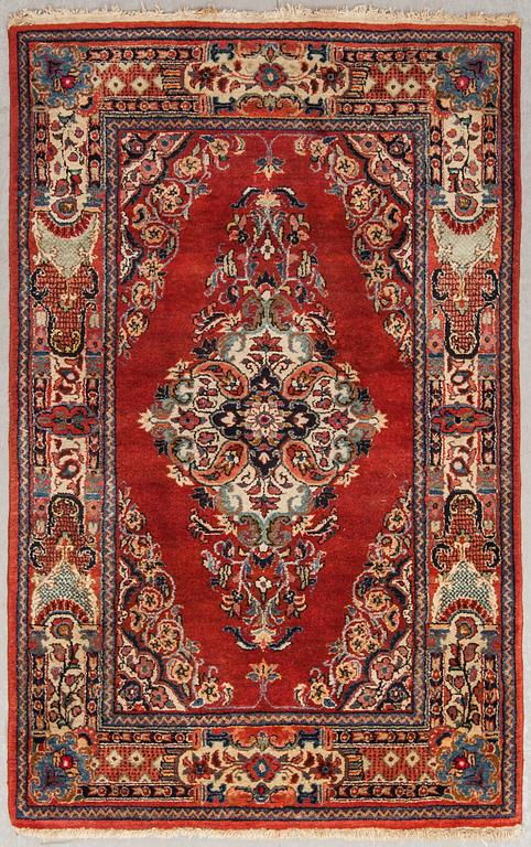 MATTA, old, Sarouk, ca 201 x 126 cm.