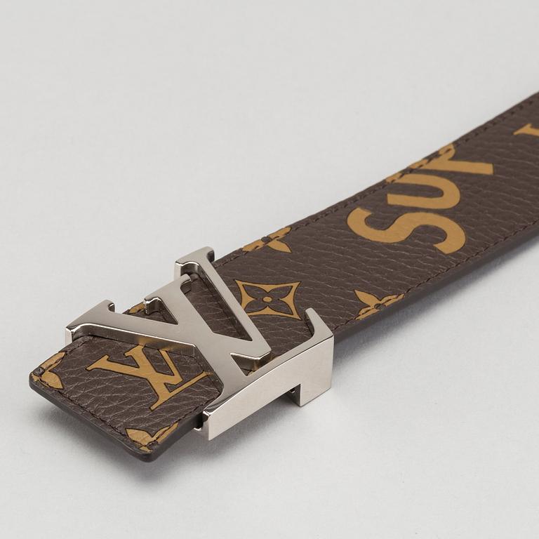 Belt "Supreme", LV Initiales", 40 mm, for Louis Vuitton.