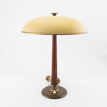 Erik Tidstrand eller Bertil Brisborg (Sverige, 1910-1993), bordslampa, modell "30246", Nordiska Kompaniet, 1940-tal.