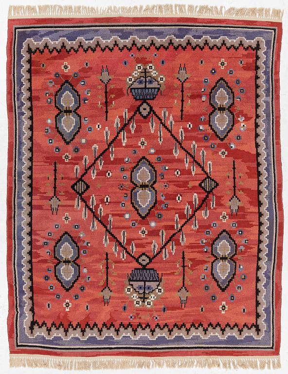 Matta, flossa, ca 260 x 205 cm,