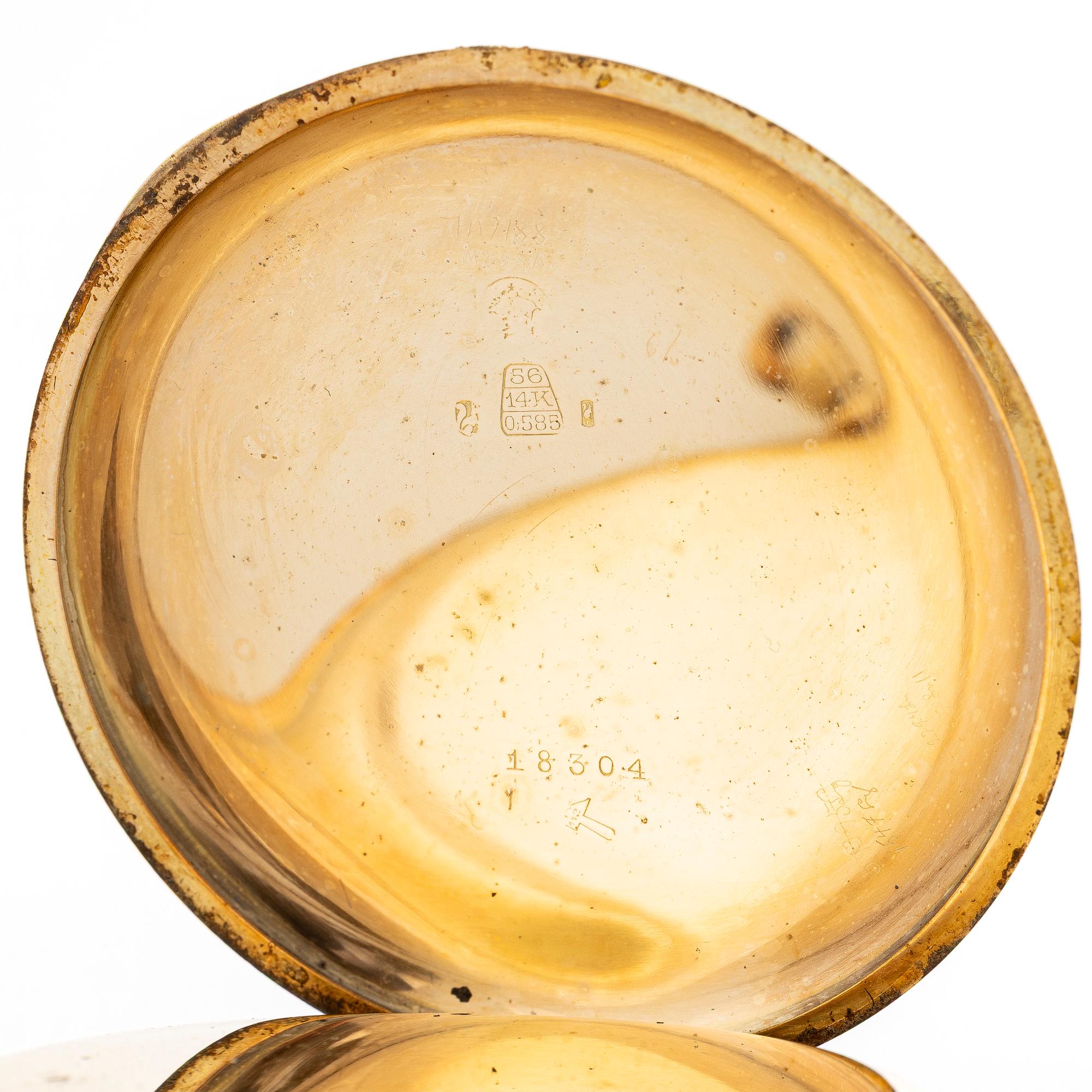 Fickur, savonett, 51,5 mm.