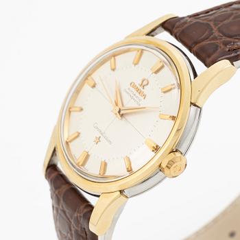 Omega, Constellation, Chronometer, "Pie-Pan", wristwatch, 34 mm.