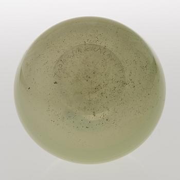 TAPIO WIRKKALA, MALJAKKO, "Päärynä", lasia, signeerattu Tapio Wirkkala Iittala.