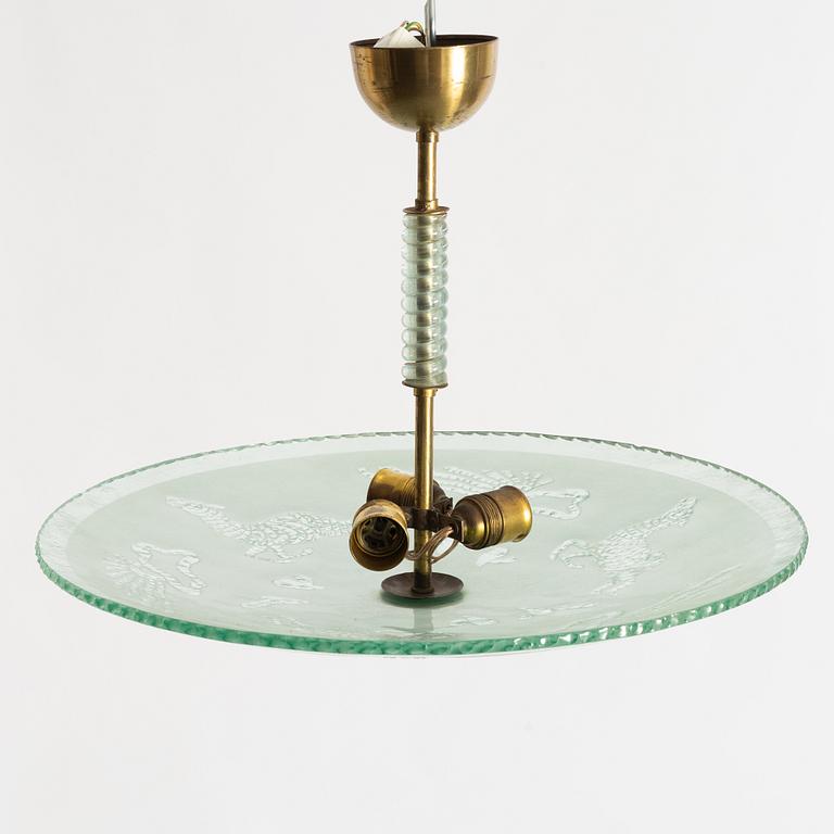 Ceiling lamp, Swedish Modern, 1930s/40s.