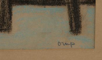 BENGT ORUP, färgkrita, sign.