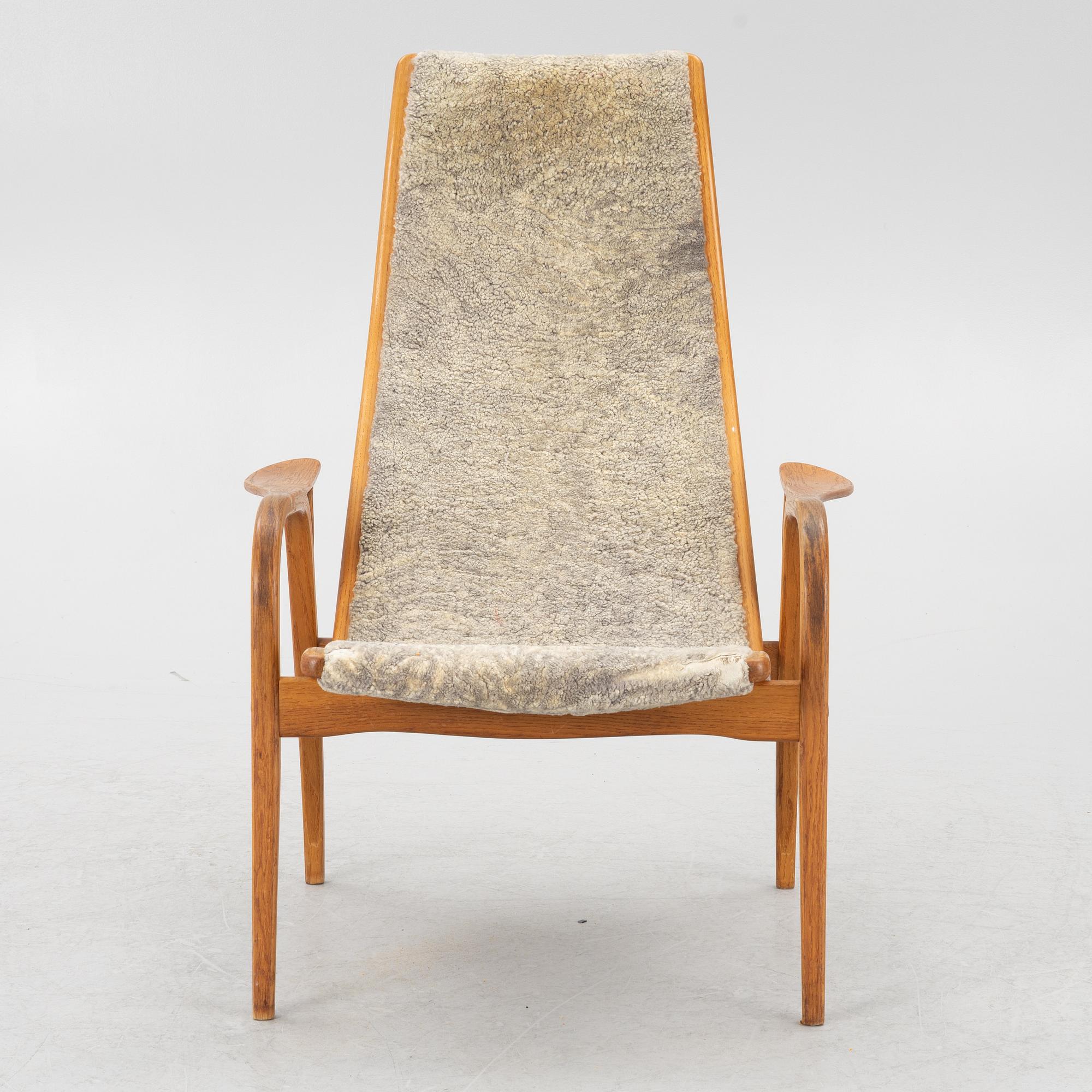 Yngve Ekström, A 'Lamino' armchair, Swedese, Sweden, second half of the 20th century.