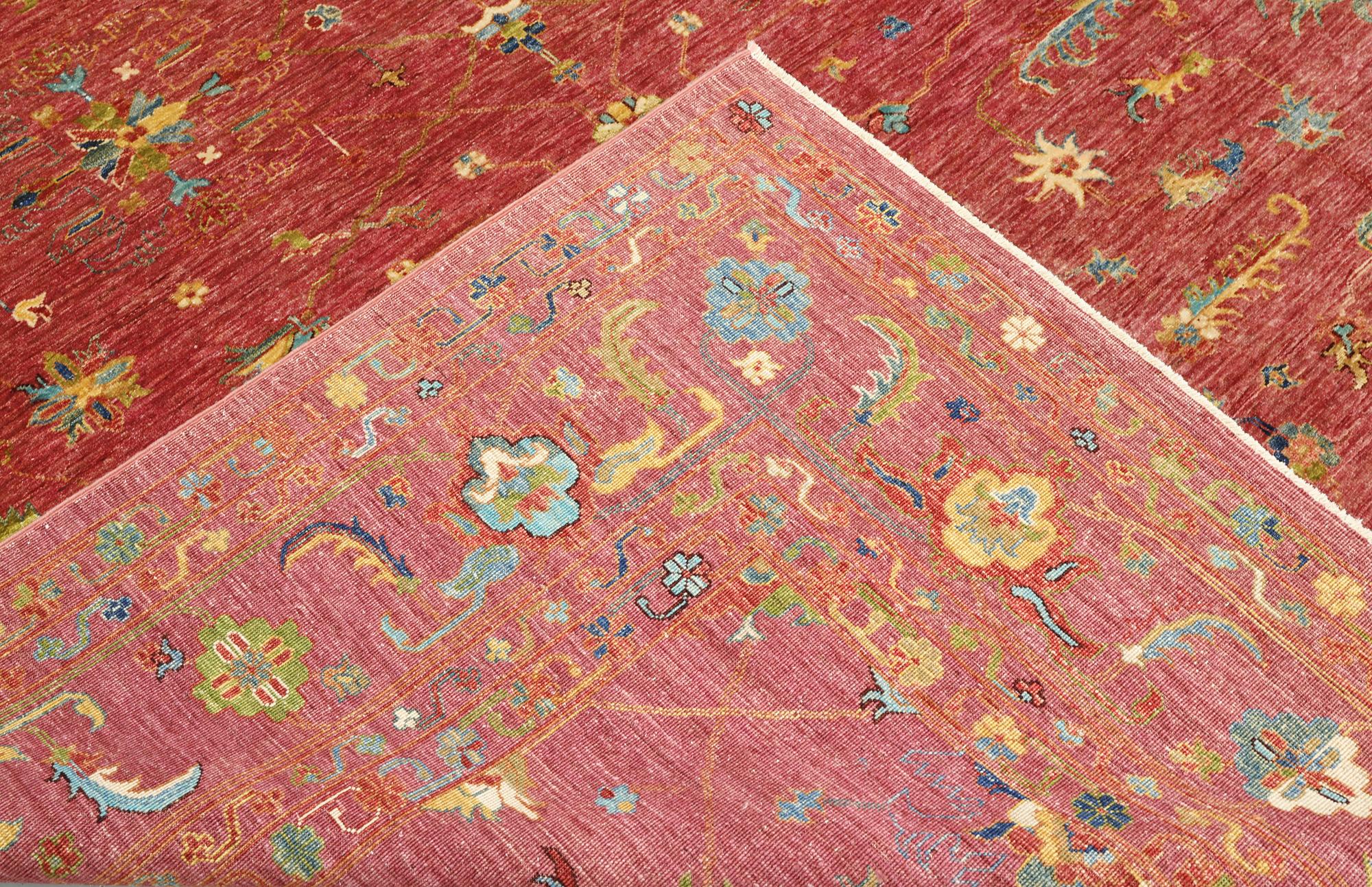 Matta, Ziegler design, ca 345 x 247 cm.