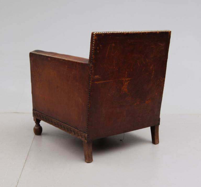 FÅTÖLJ, art déco, 1900-talets första hälft.