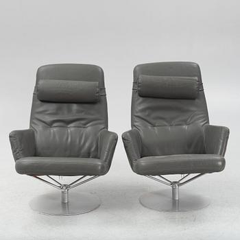 Kenneth Bergenblad, snurrfåtöljer, ett par, "Spider roto" för DUX 1900-talets slut.