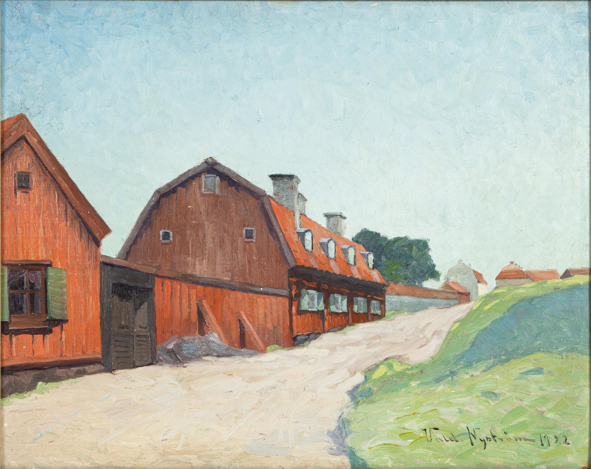 Valdemar Nyström, A Pair, "Stigbergsgatan".