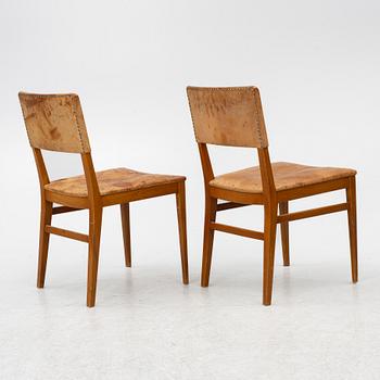 Chairs, 4 pcs, mid-20th century.
