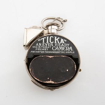 Camera, "Ticka", Houghtons Limited London, early 20th century.