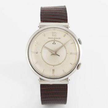 Jaeger-LeCoultre, Memovox, wristwatch, 34.9 mm.