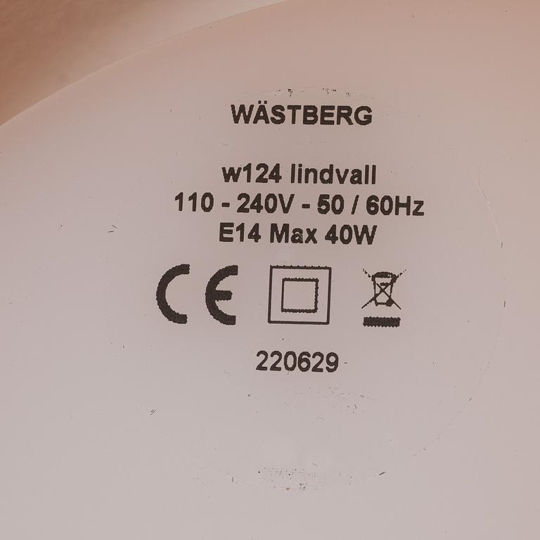 Jonas Lindvall, a 'W124T' table lamp, Wästberg.