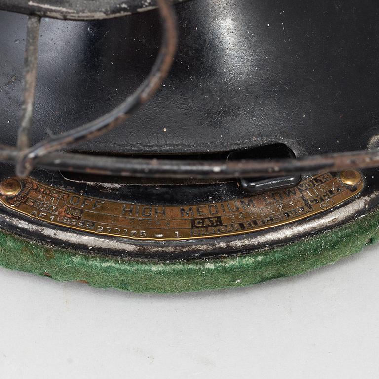 BORDSFLÄKT, Graybar Electric Co, USA, 1930-tal.