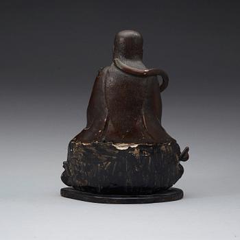 DAOISTISK GUDOM, brons, 1600-tal.