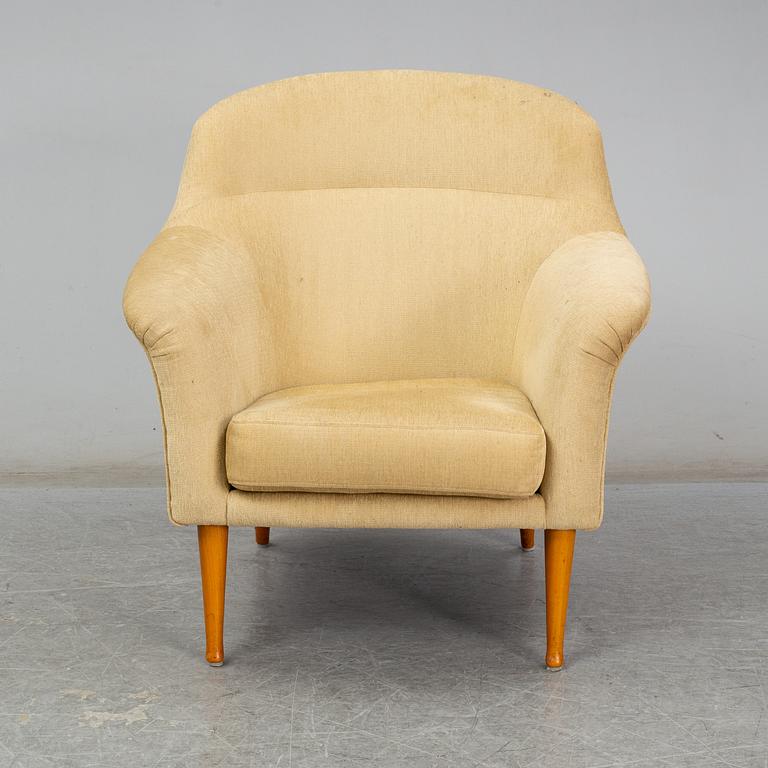 KERSTIN HÖRLIN-HOLMQUIST, a 'Triva' easy chair from Nordiska Kompaniet, 1950's/60's.