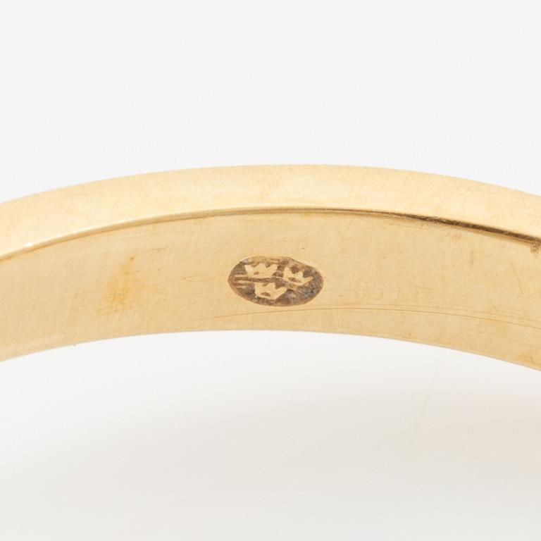 Björn Weckström, ring, 18K gold with, for Lapponia. Finland.