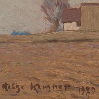 HELGE KEMNER, olja på pannå, signerad och daterad 1920.