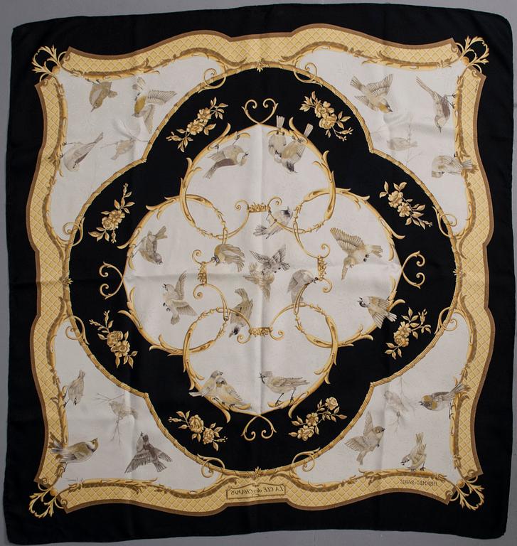 SCARF, "La Clé des Champs", design Françoise Façonnet, Hermés,.